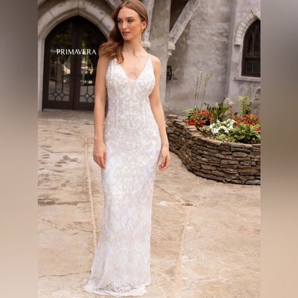 NWT Primavera Prom Dress Style #3903 - Picture 3 of 10